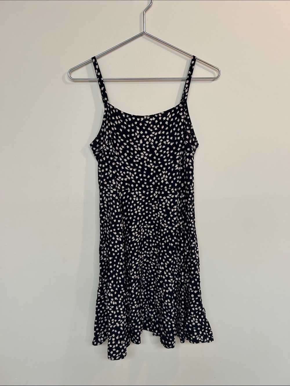 GAP Black & White Floral Midi Dress